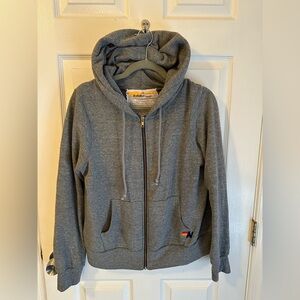 AVIATOR NATION BOLT HOODIE - HEATHER GREY